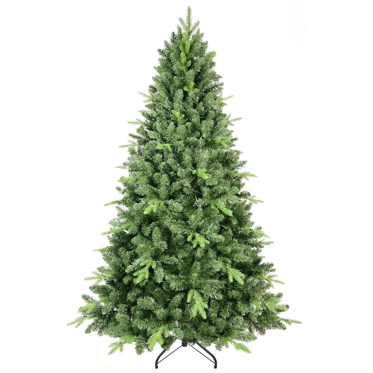 Edge Collections - 7' - Green - Hinged Artificial Christmas Tree for Indoor and Outdoor Use - 1 Piece